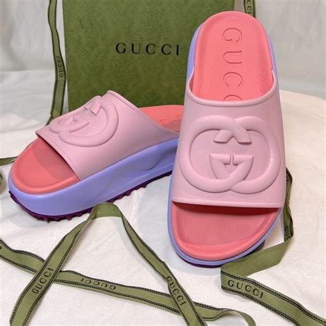 gucci miami|gucci miami embossed platform slides.